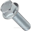 DIN6921 Galvanized M8 M10 stainless flange bolts